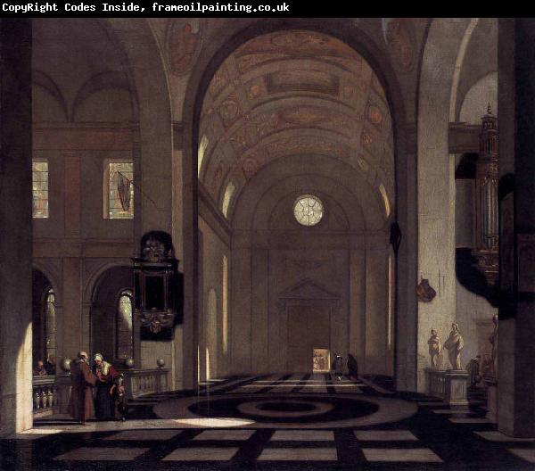 Emmanuel de Witte Interior of a Baroque Church